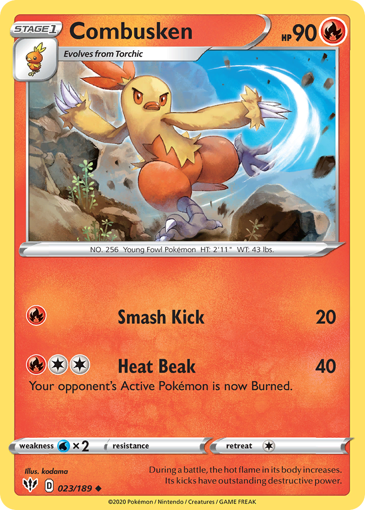 Combusken - Darkness Ablaze SET-23