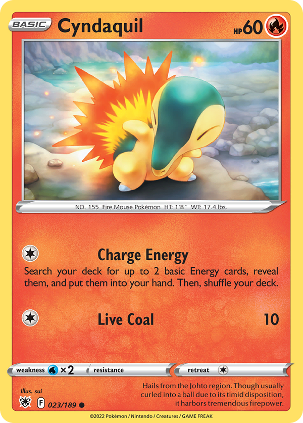 Cyndaquil - Astral Radiance SET-23