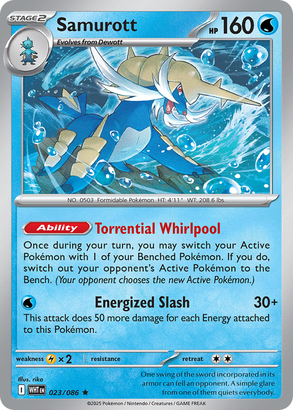Samurott - White Flare SET-23