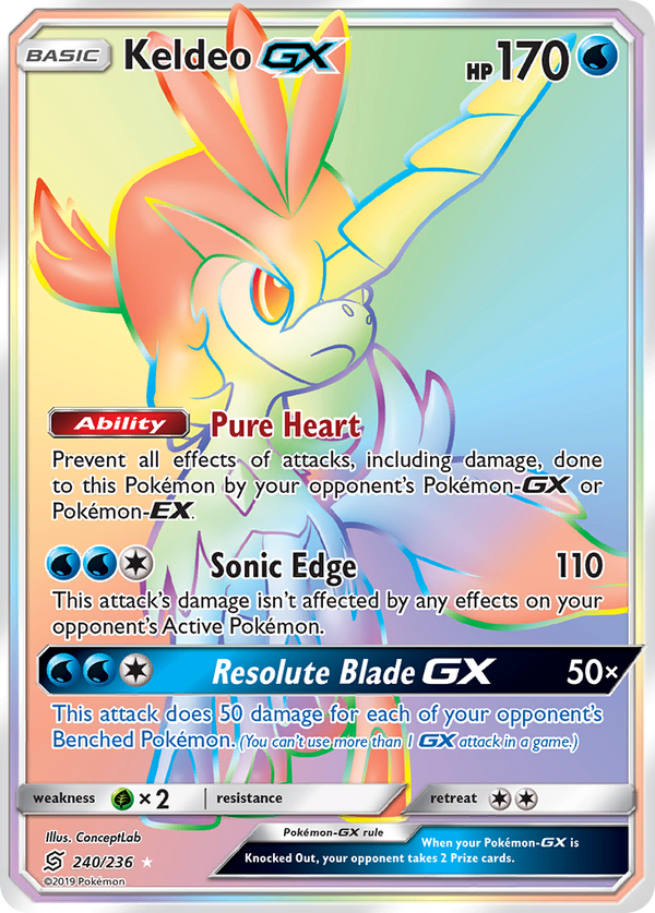 Keldeo-GX - Unified Minds SET-240
