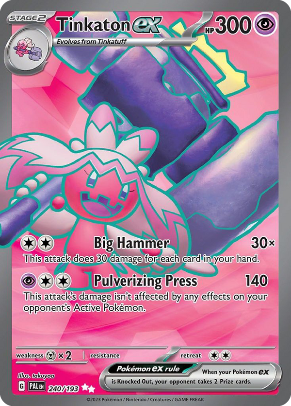 Tinkaton EX - Paldea Evolved SET-240