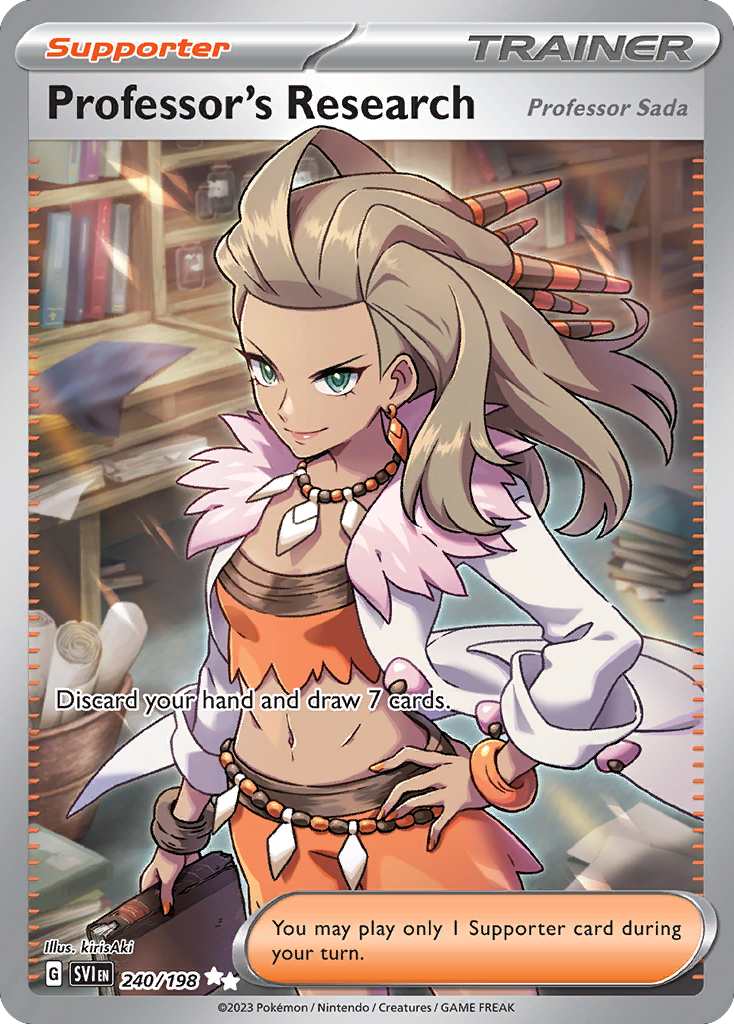 Professor's Research (Professor Sada) - Scarlet & Violet SET-240