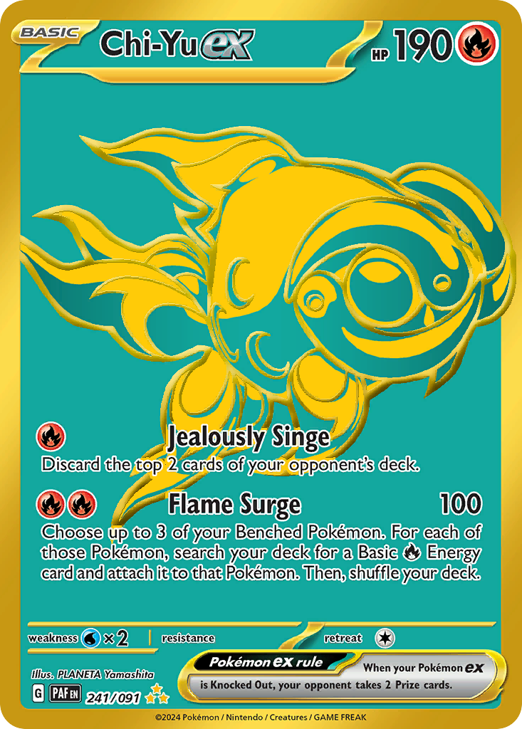Chi-Yu EX - Paldean Fates SET-241