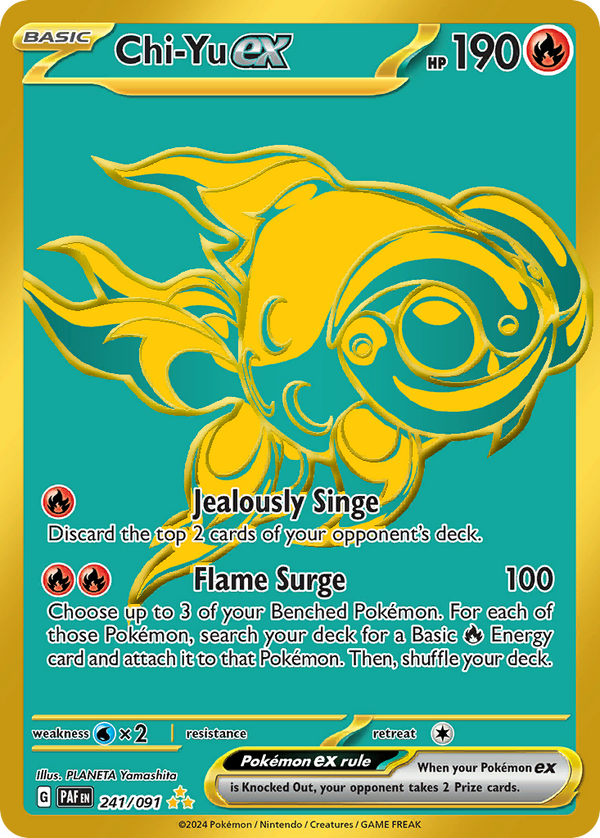 Chi-Yu EX - Paldean Fates SET-241