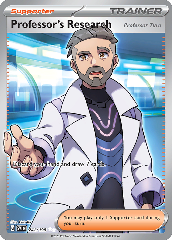 Professor's Research (Professor Turo) - Scarlet & Violet SET-241