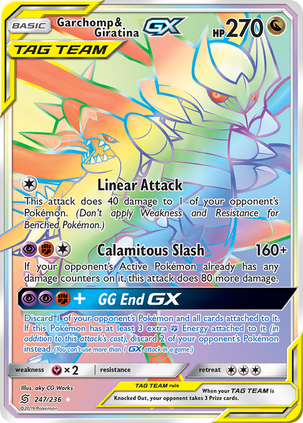 Garchomp & Giratina-GX - Unified Minds SET-247