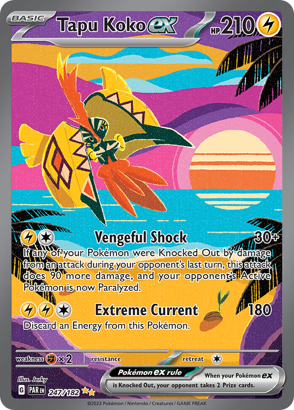 Tapu Koko EX - Paradox Rift SET-247