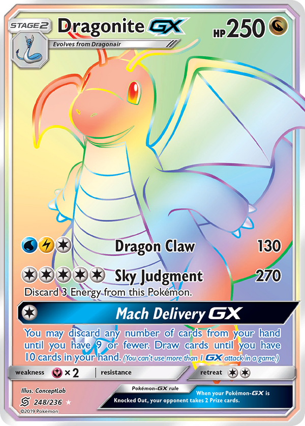 Dragonite-GX - Unified Minds SET-248