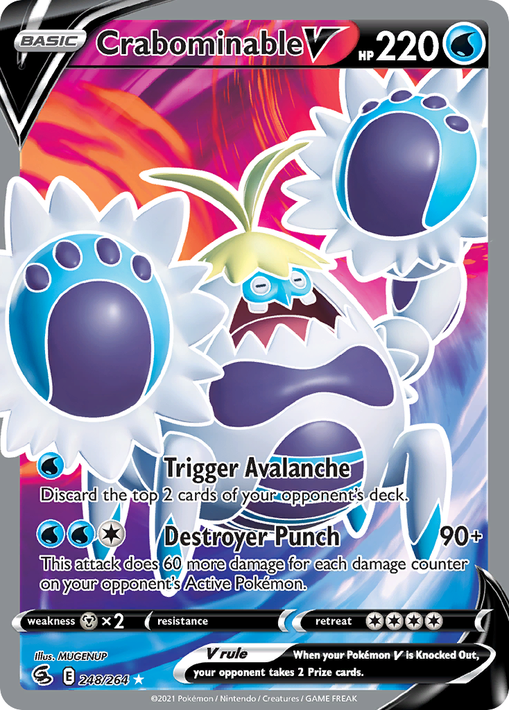 Crabominable V - Fusion Strike SET-248