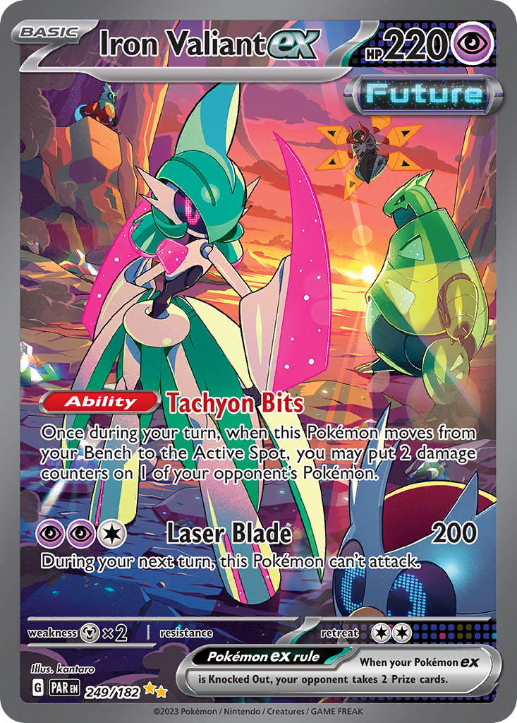 Iron Valiant EX - Paradox Rift SET-249