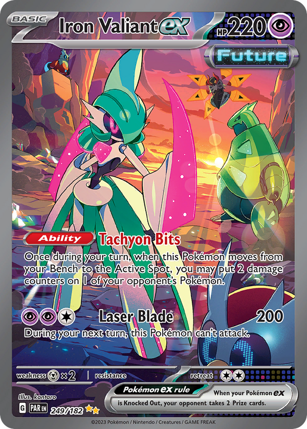 Iron Valiant EX - Paradox Rift SET-249