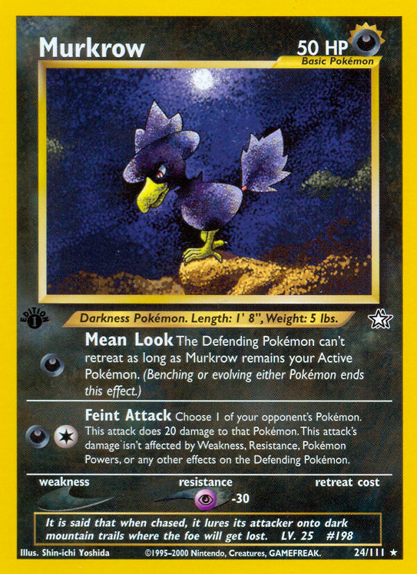 Murkrow - Neo Genesis SET-24