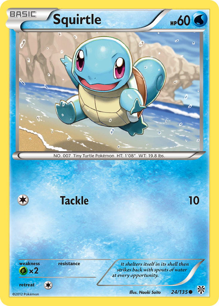 Squirtle - Plasma Storm SET-24