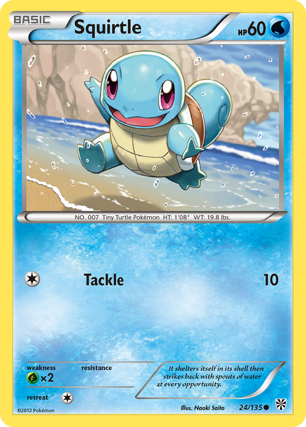 Squirtle - Plasma Storm SET-24