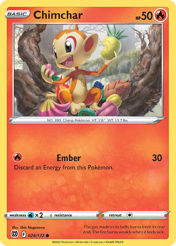 Chimchar - Brilliant Stars SET-24
