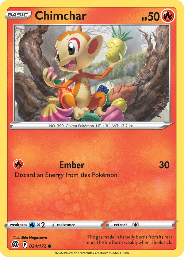 Chimchar - Brilliant Stars SET-24