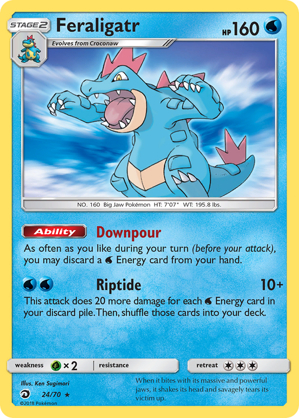 Feraligatr - Dragon Majesty SET-24