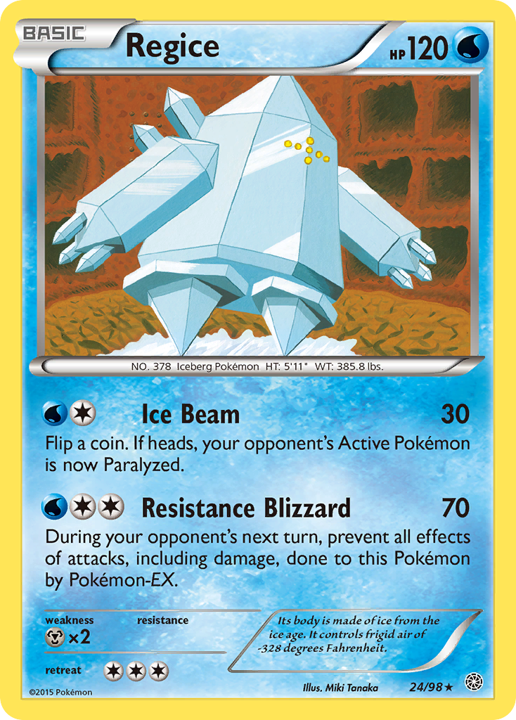 Regice - Ancient Origins SET-24