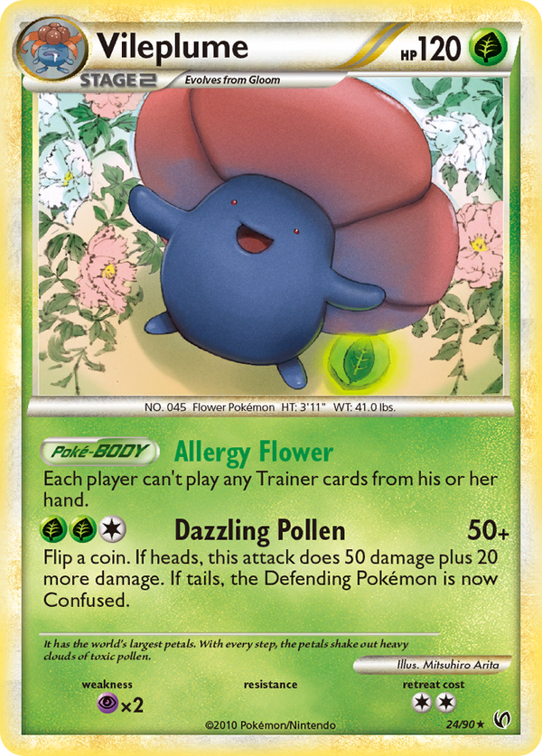 Vileplume - HS Undaunted SET-24