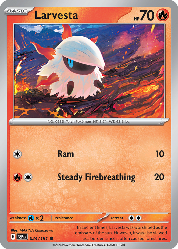 Larvesta - Surging Sparks SET-24