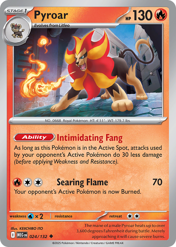 Pyroar - Mega Evolution SET-24