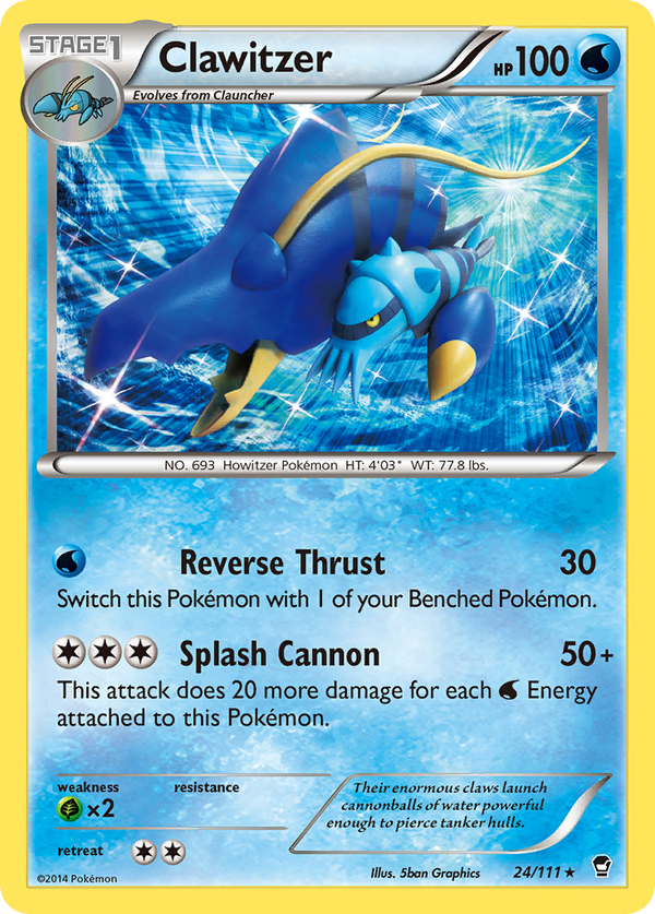 Clawitzer - Furious Fists SET-24