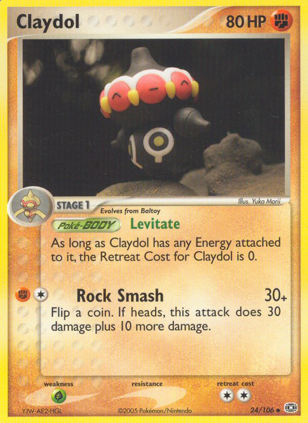 Claydol - Emerald SET-24