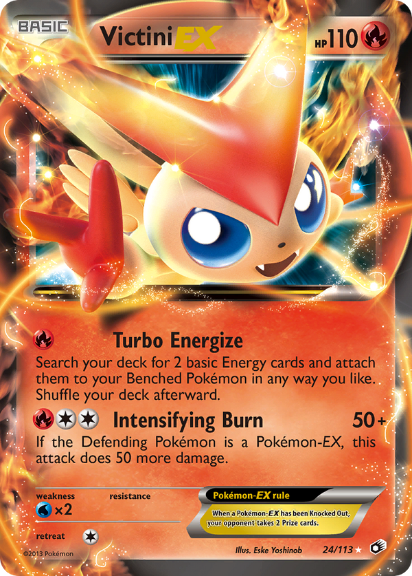 Victini-EX - Legendary Treasures SET-24
