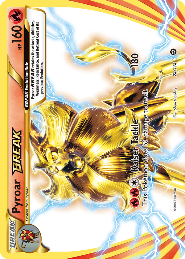 Pyroar BREAK - Steam Siege SET-24