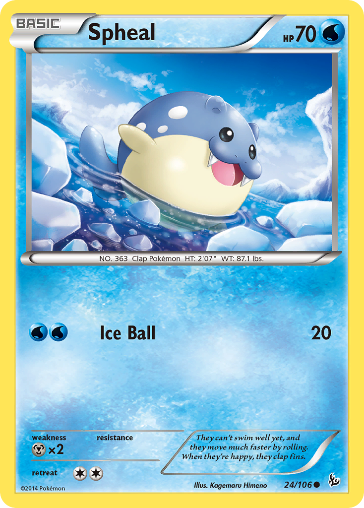 Spheal - Flashfire SET-24