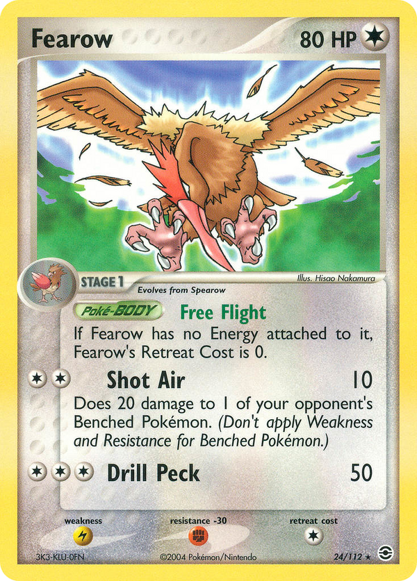 Fearow - FireRed & LeafGreen SET-24