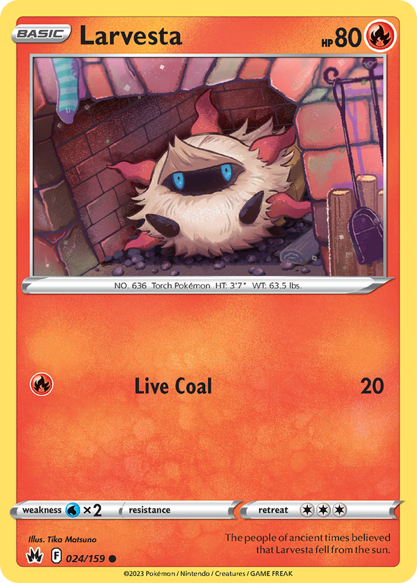 Larvesta - Crown Zenith SET-24