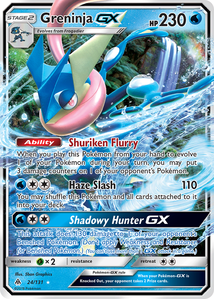 Greninja-GX - Forbidden Light SET-24