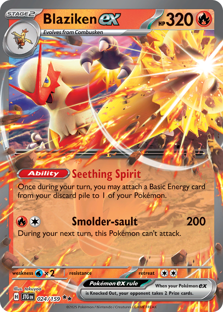 Blaziken EX - Journey Together SET-24