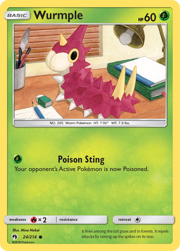 Wurmple - Lost Thunder SET-24