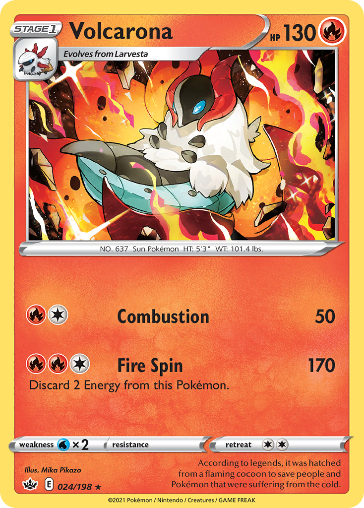 Volcarona - Chilling Reign SET-24