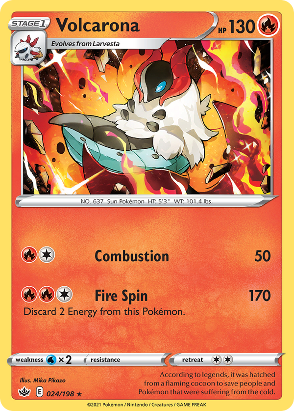 Volcarona - Chilling Reign SET-24