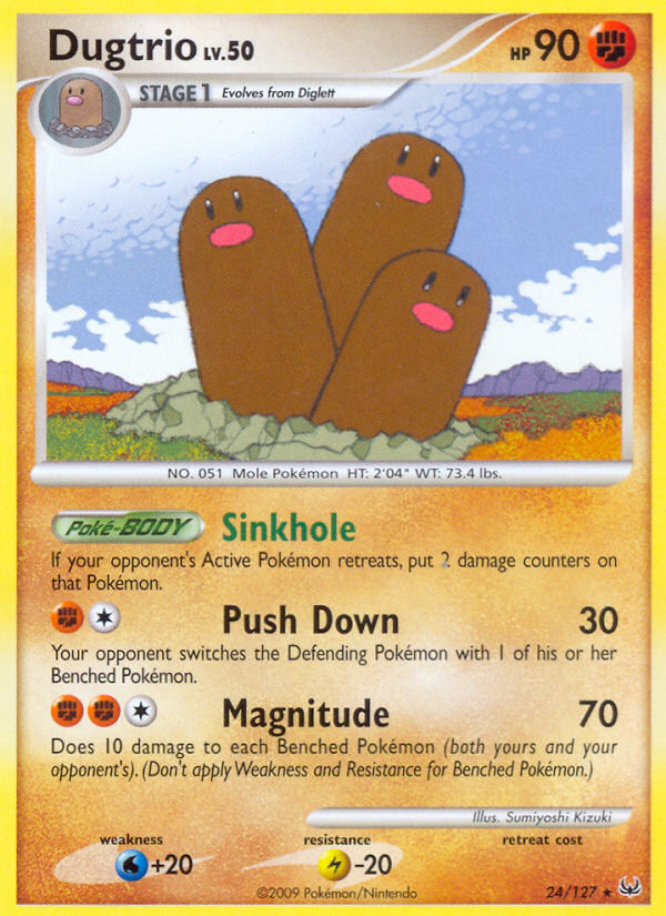 Dugtrio - Platinum SET-24