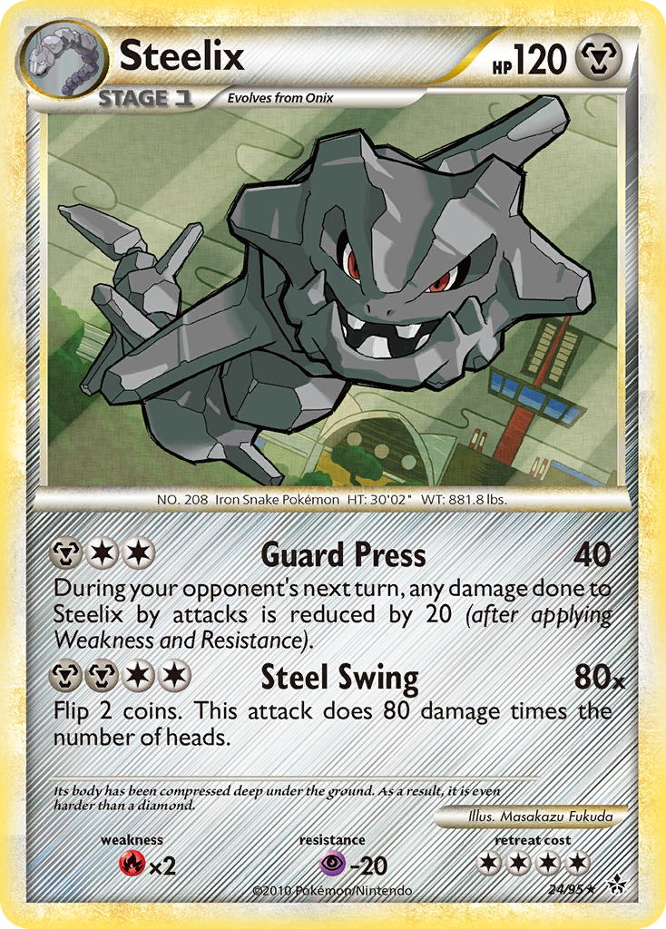 Steelix - HS Unleashed SET-24