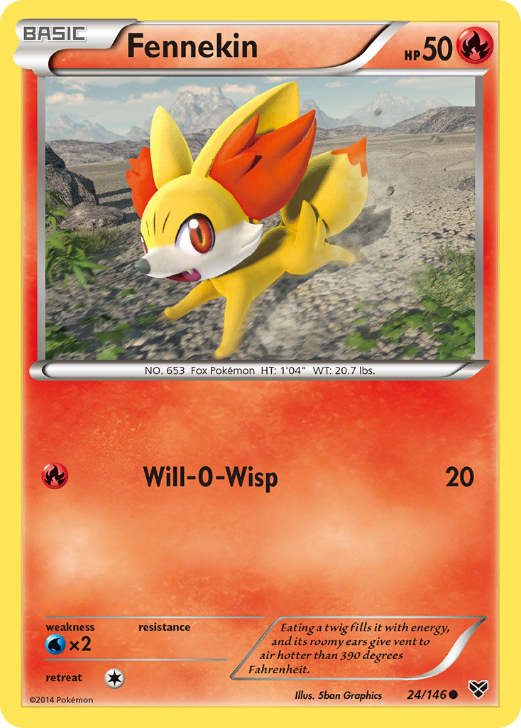 Fennekin - XY SET-24