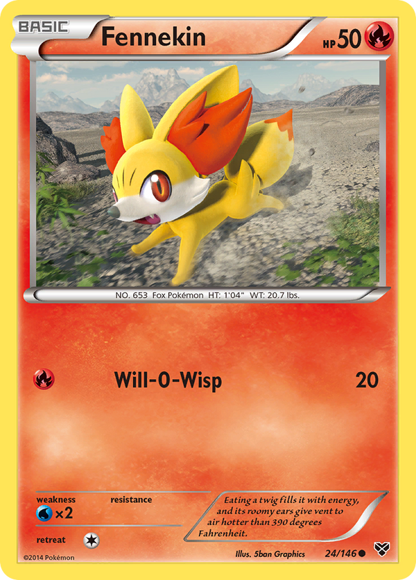 Fennekin - XY SET-24