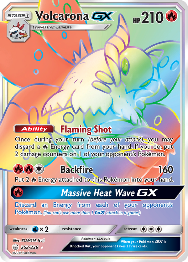 Volcarona-GX - Cosmic Eclipse SET-252