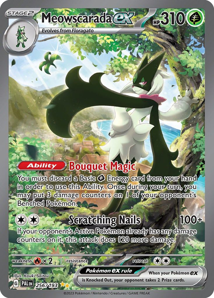 Meowscarada EX - Paldea Evolved SET-256