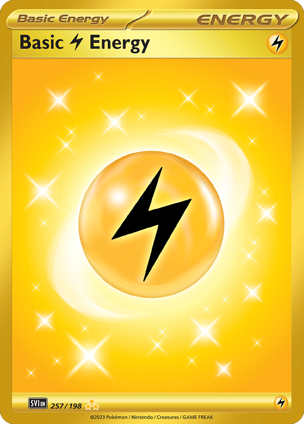 Basic Lightning Energy - Scarlet & Violet SET-257