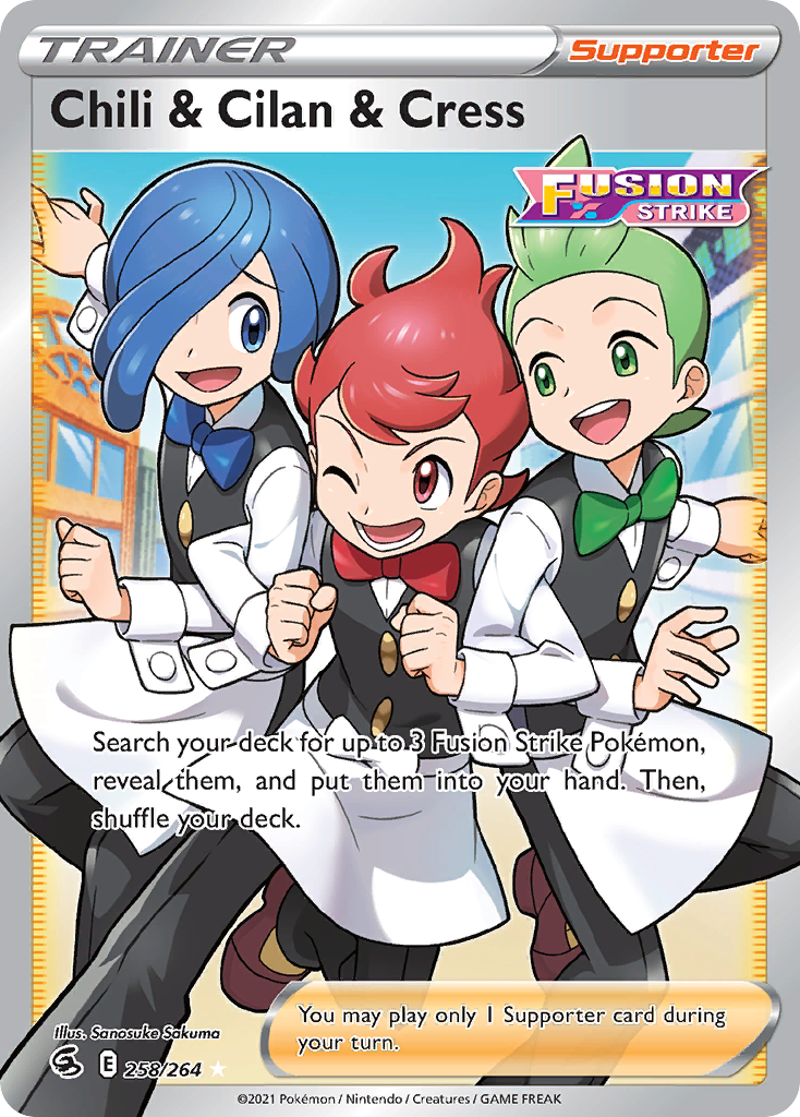 Chili & Cilan & Cress - Fusion Strike SET-258