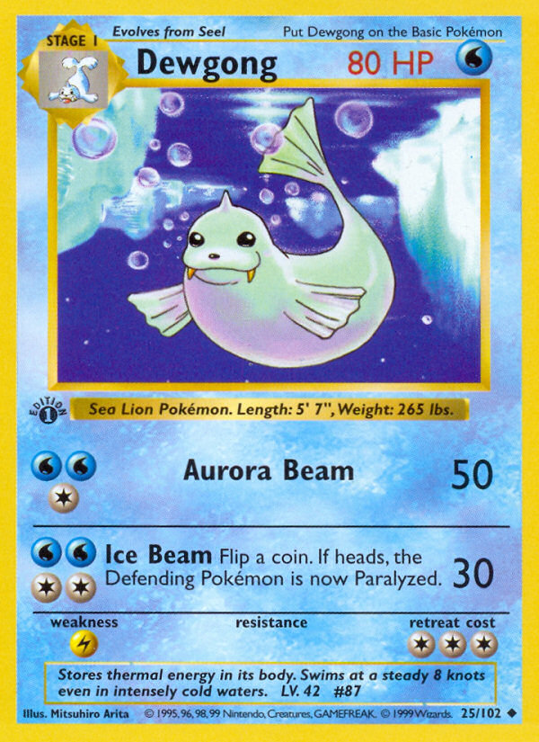 Dewgong - Base SET-25