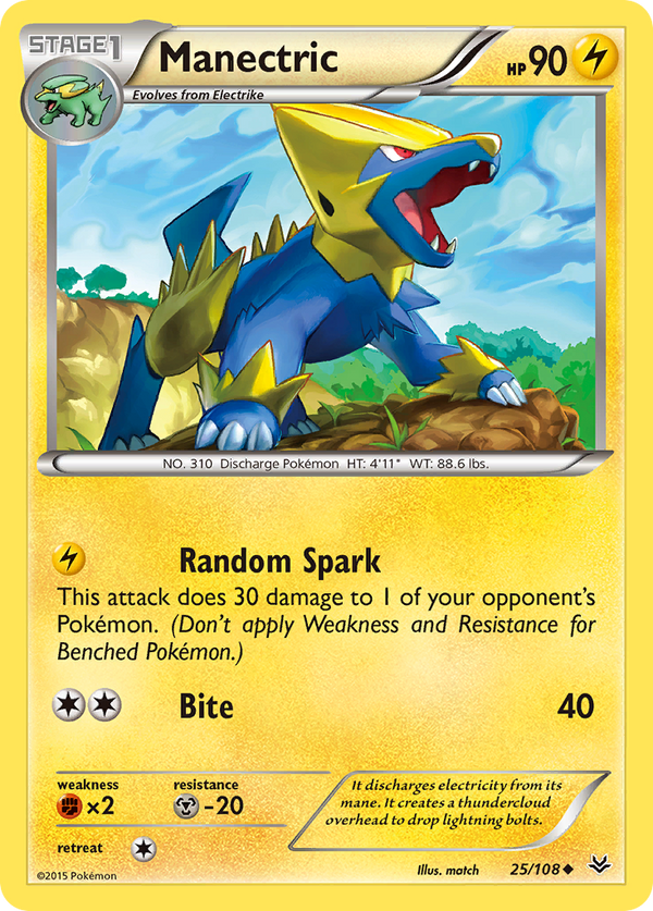 Manectric - Roaring Skies SET-25