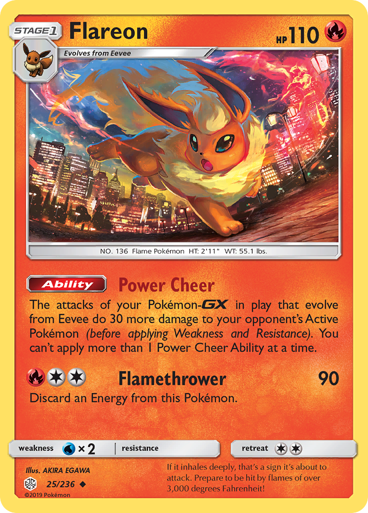 Flareon - Cosmic Eclipse SET-25