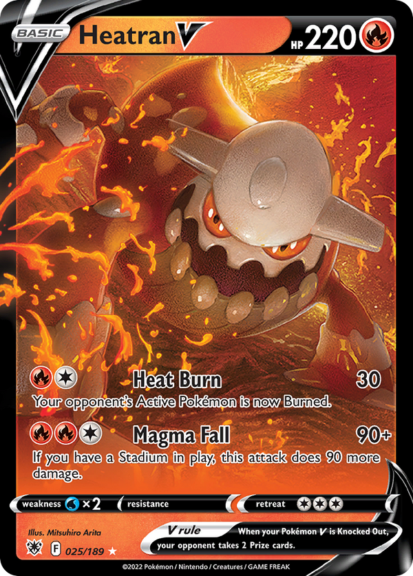 Heatran V - Astral Radiance SET-25