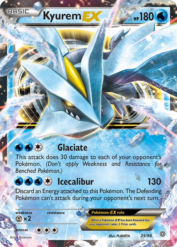 Kyurem-EX - Ancient Origins SET-25